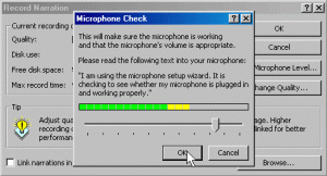 Testing Microphone