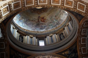 One of the Domes of St. Peter's Basilica