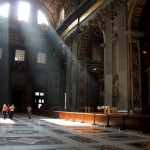 Faking Divinity: I'll bet this is how they dupe believers into seeing the 'divinity' of the Vatican