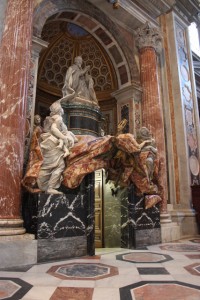 Yes, that's granite fashioned to show folds of a fabric!